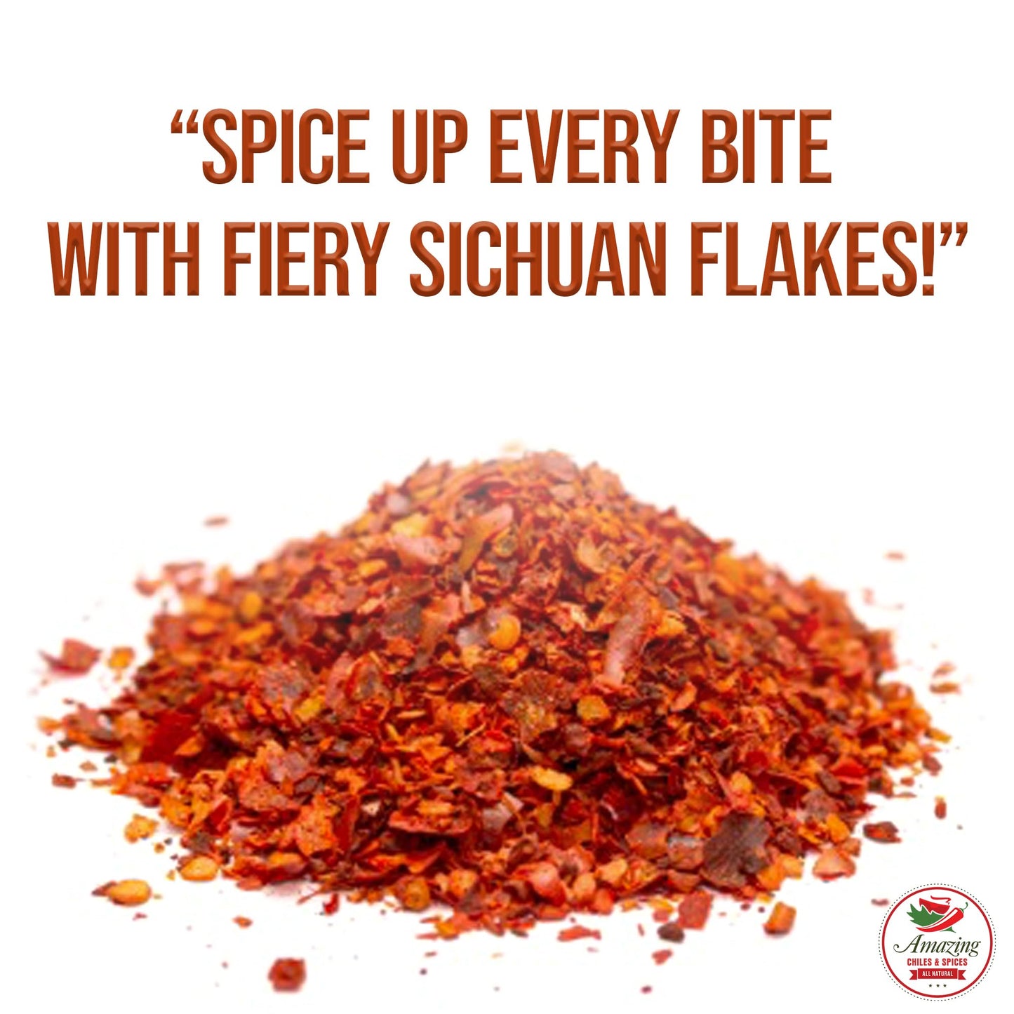 Sichuan Chili Flakes, 8 Oz - Traditional Red Pepper Spices And Szechuan Seasoning For Thai, Korean, Mexican, And Asian Dishes, A