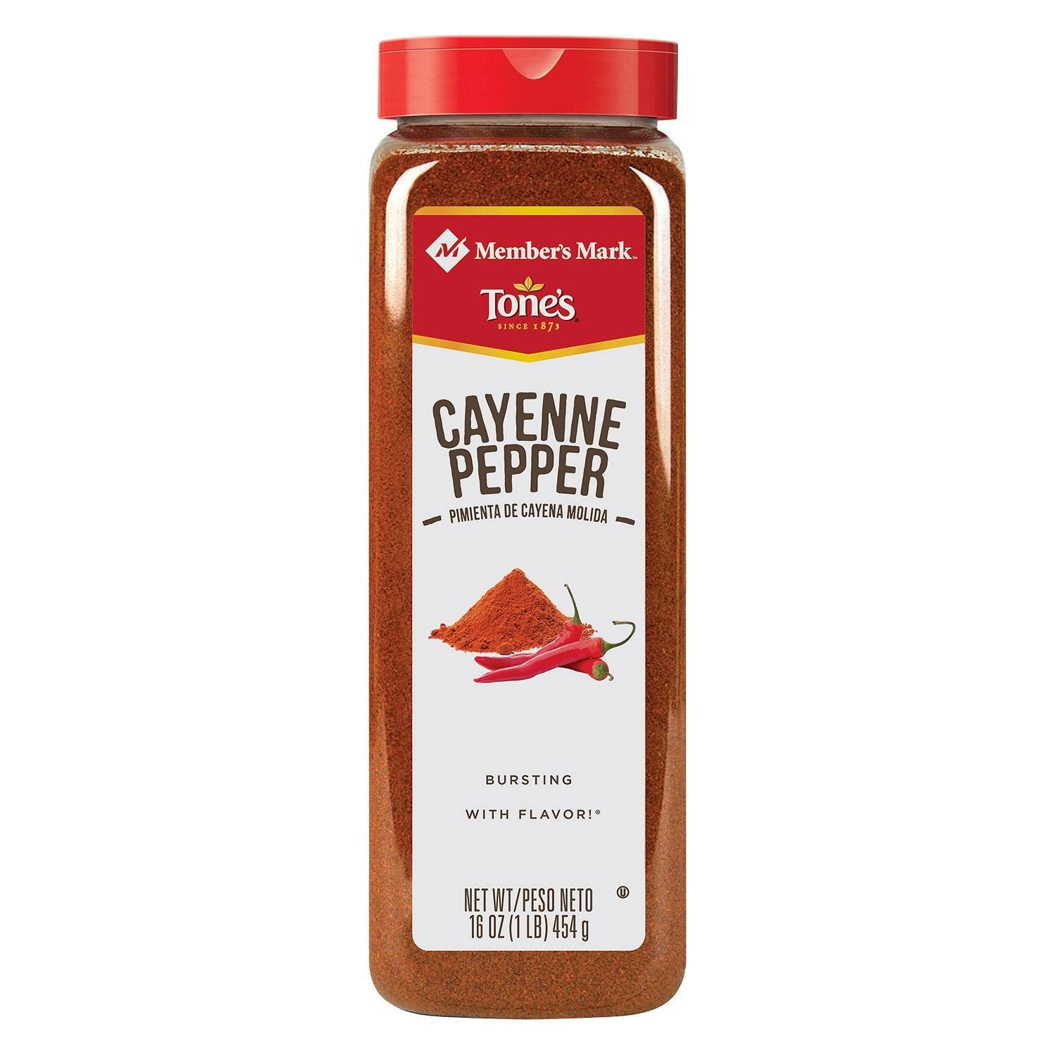 Members Mark Ground Cayenne Pepper by Tones, 16 Ounce