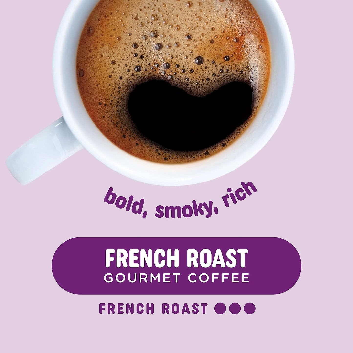 Pick Me Up French Roast Coffee Pods, Dark Roast, 24/Box