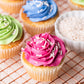 Color Kitchen White Sprinkles Natural Ingredients Baking Cake Decorations, Ice Cream, Cookie, Artificial Dye-Free, Plant-Based C