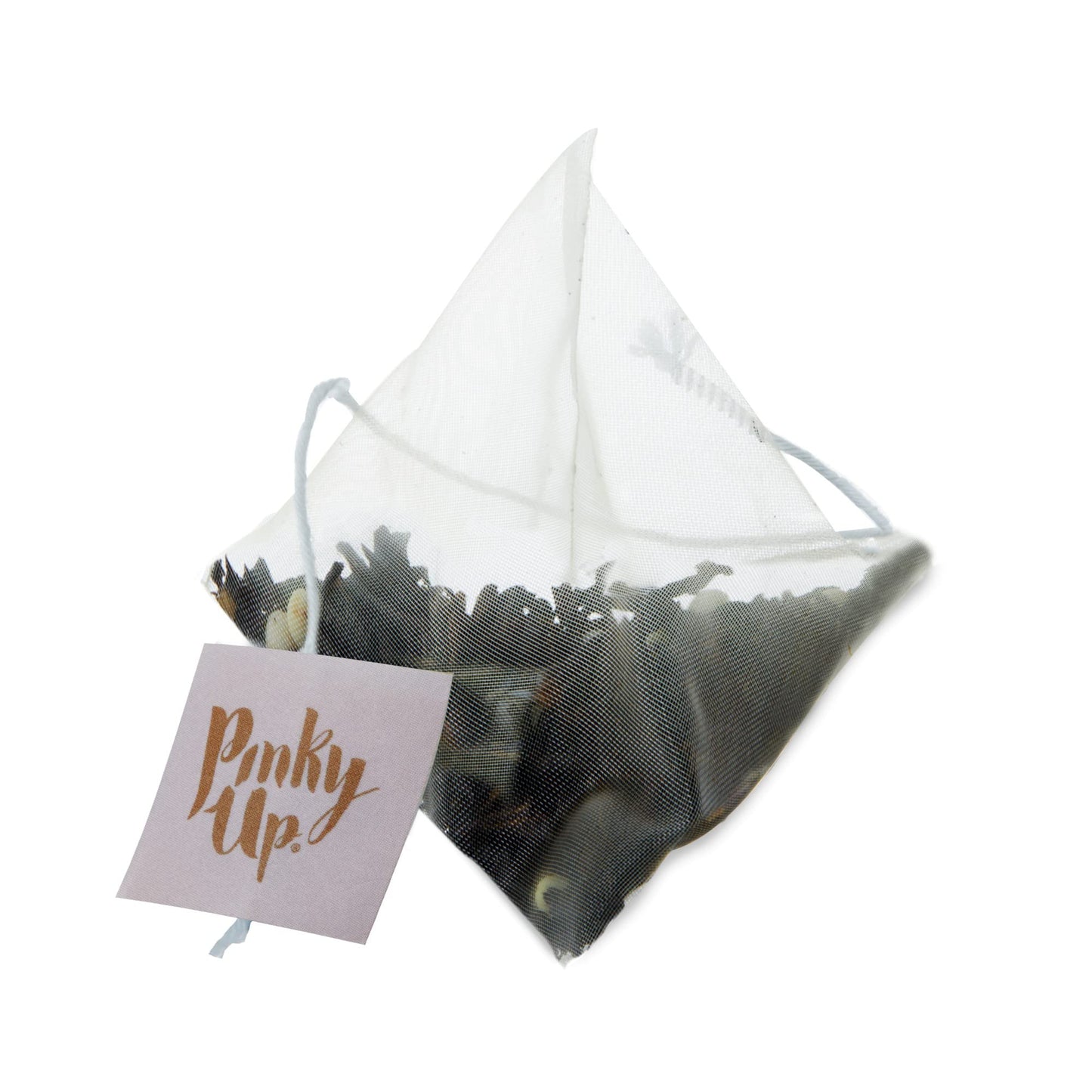 Pinky Up Mochi Ice Cream Boba Tea Sachets - Low Calorie Whole Leaf Green Tea Bubble Tea - Boba Gift 12 Biodegradable Tea Bags