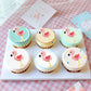Keaziu 40 Pack Edible Flamingo Cupcake Toppers Summer Theme, Pink, 2 x 0.05 inches, Perfect for Baby Shower and Birthday Parties