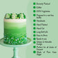 Confect St. Patricks Day Sprinkles Mix - Pea Green, Mint Green & White Pearl Dragees, Vermicelli, Edible Sugar Decorations - Pac