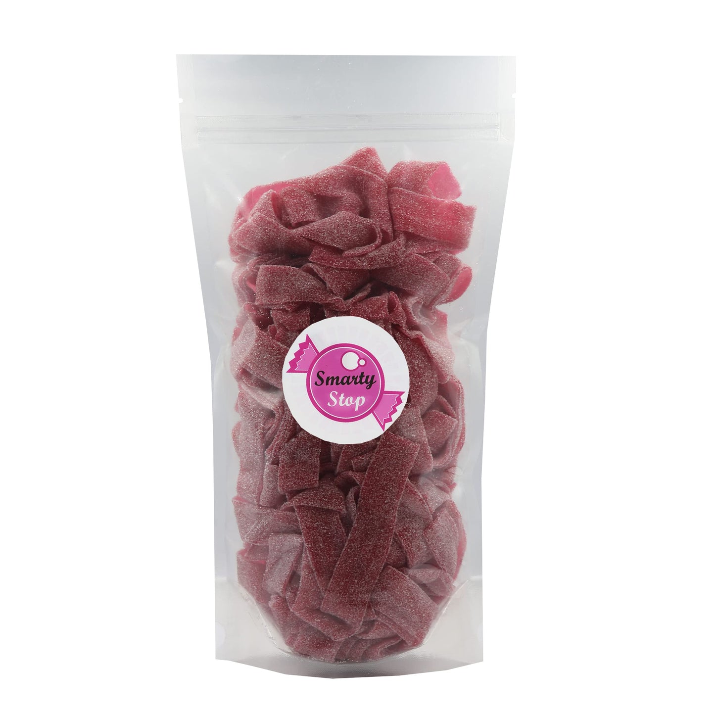 Smarty Stop All Flavor Sour Candy Belts (Red Wild Cherry, 1 Pound (Pack Of 1))