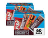 HRESHEYS Chocolate Candy Bar Variety Pack - Includes KT KAT, RESEES Peanut Butter Cups, and HRSEHEYS Milk Chocolate, Individuall