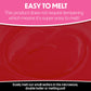 Sweet Shoppe Cardinal Red Melting Wafers, 5 Pounds