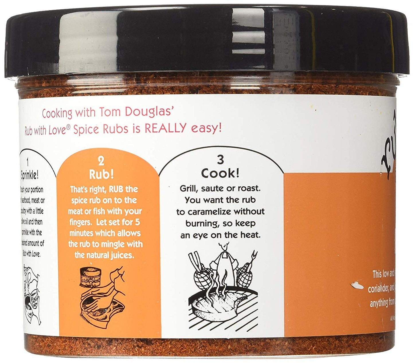 Rub with Love Pork Rub Seasoning, 16 Ounce (Pack of 1)