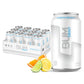 Bum Energy Sugar-Free Energy Drink, Natural Caffeine & Citicoline, Lightly Carbonated, 12 oz, Pack of 12