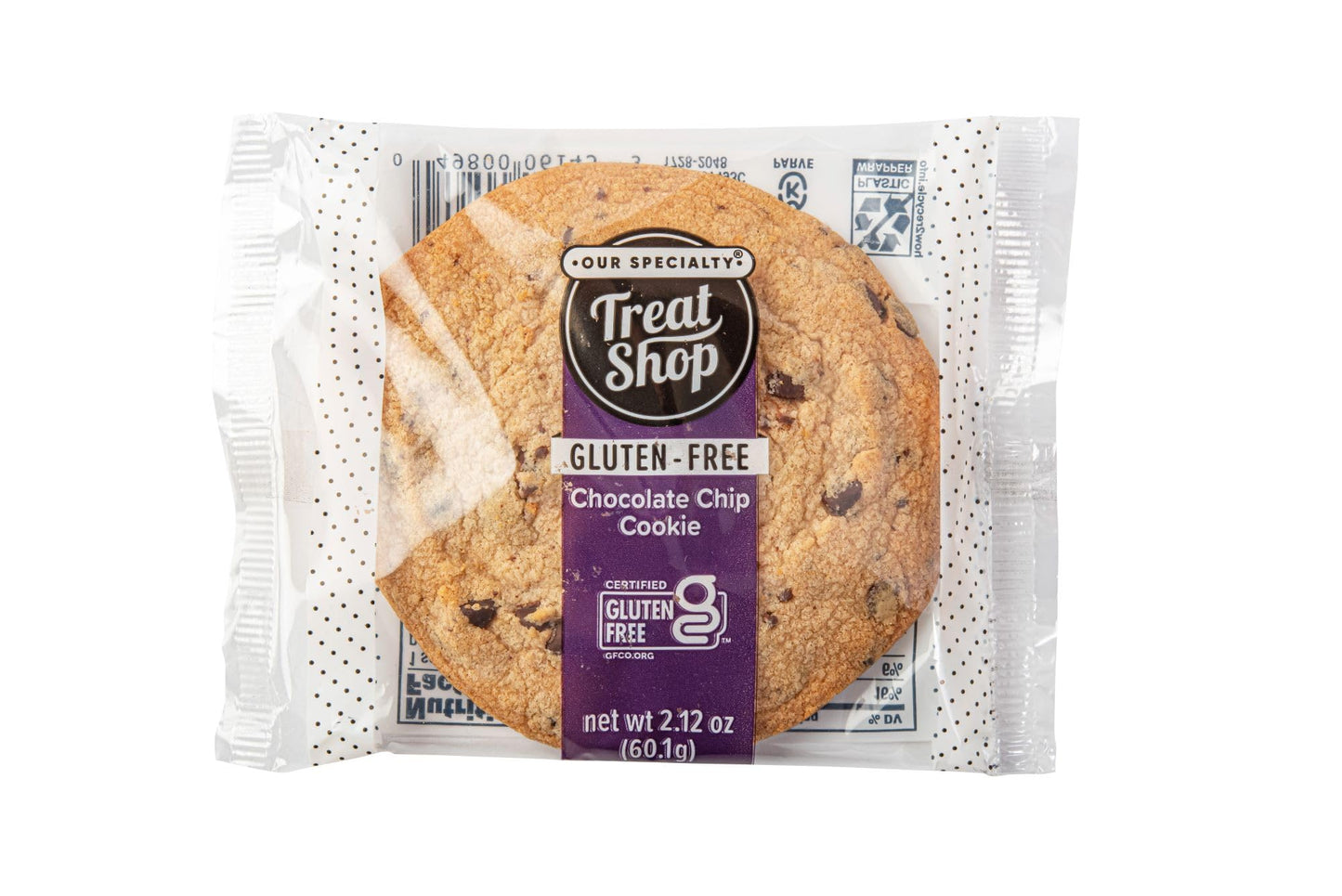 Our Specialty Gluten Free Chocolate Chip Cookies, Individually Wrapped, 12 Pack
