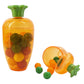 The Dreidel Company Fillable Easter Carrots Containers, Bright Orange Plastic Carrot, Perfect For Easter Hunt, Surprise 5.5'' In
