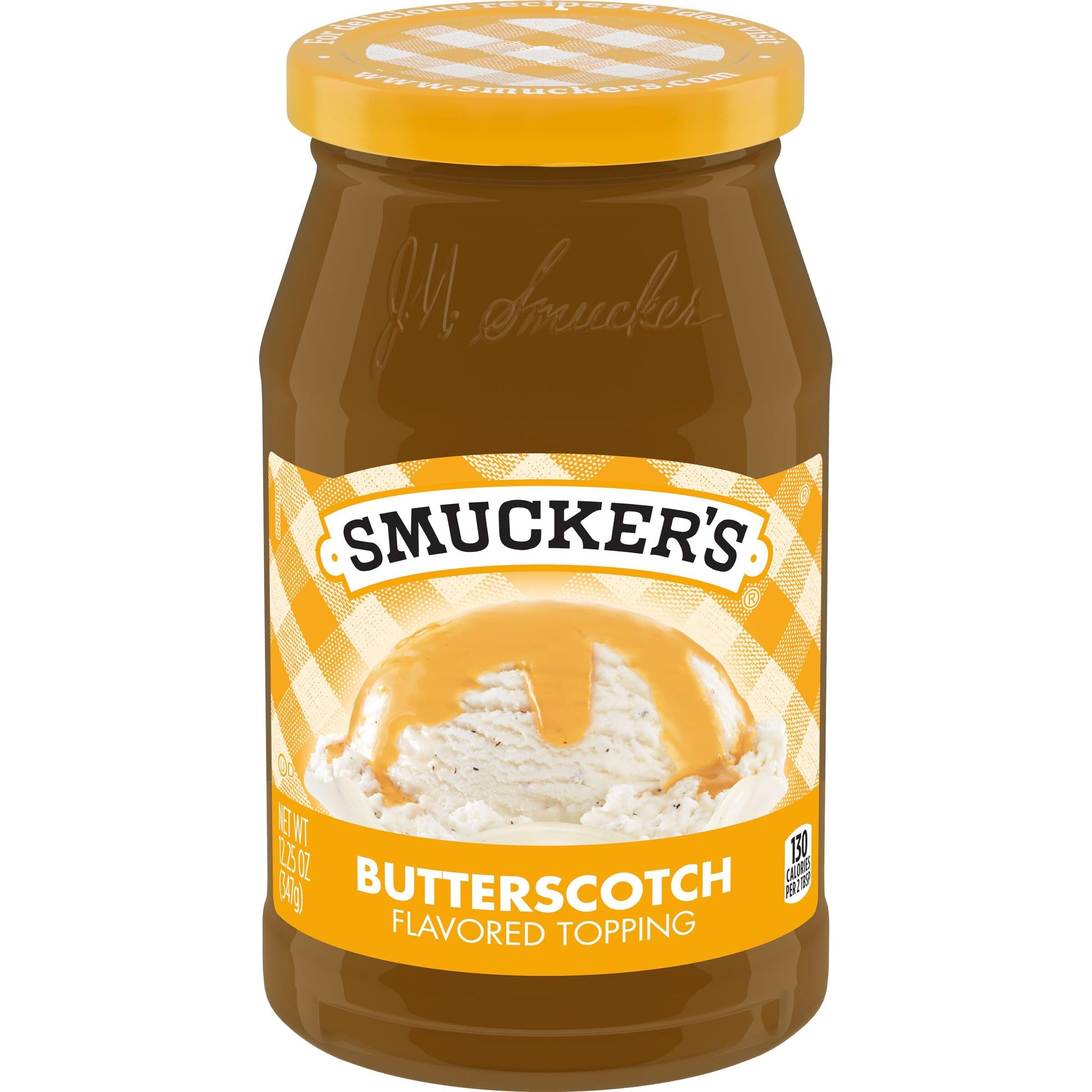 Smuckers Butterscotch Flavored Topping, 12.25 Ounces (Pack of 6)