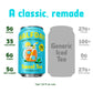 Halfday Prebiotic Sweet Tea Iced Tea Cans, 12 fl oz, 12 Pack, Organic, 6g Plant Fiber, 5g Sugar, Gluten Free, Keto, Natural C