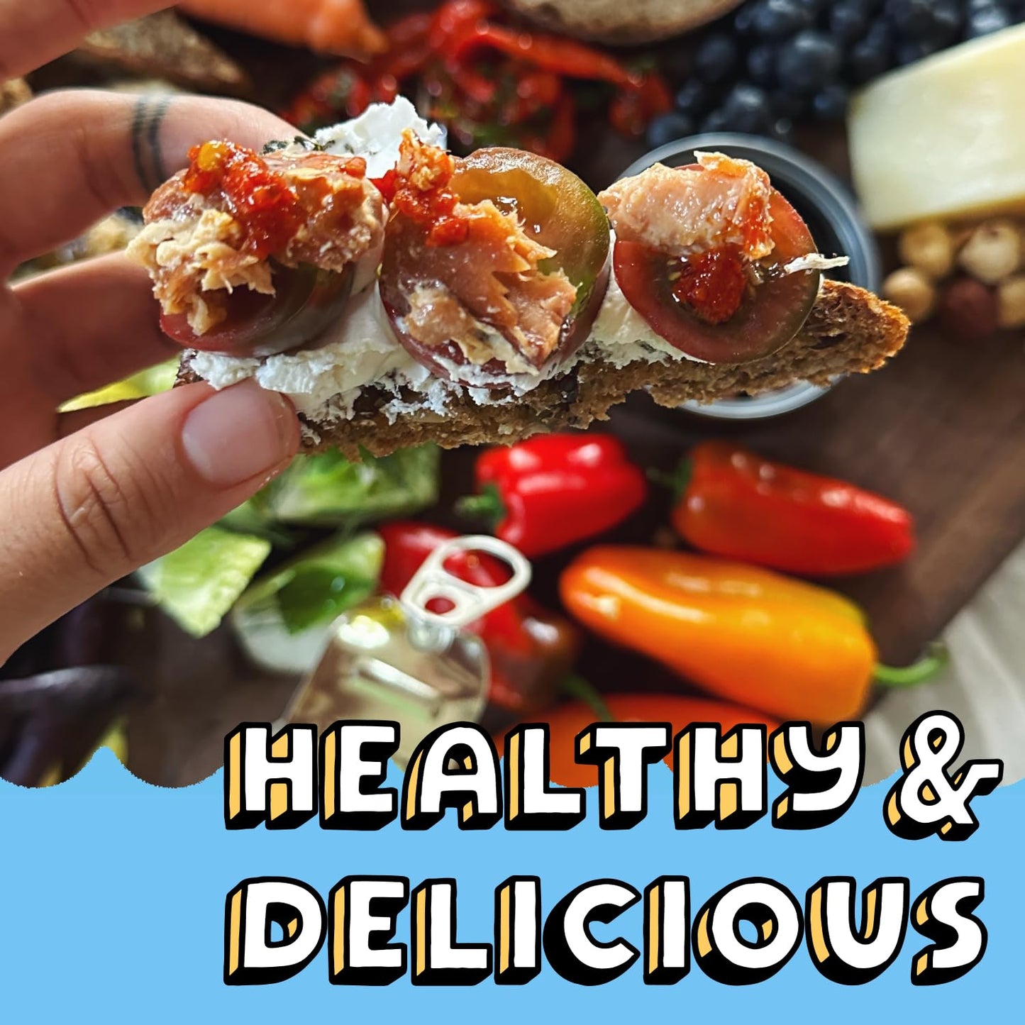 Fishwife Spicy Hot Trio (FBJ Salmon, Mackerel, Sardines with Hot Pepper) 3-Pack | Gluten Free, High Protein | Wild-Caught and Ha