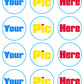 Custom Edible Cake Image Personalized Make Your Own Cake Toppers 1/4 8 X 11 Inches Birthday Cake Topper