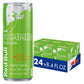 Red Bull Green Edition Curuba Elderflower Energy Drink - 8.4 Fl Oz, 24 Cans (6 Packs of 4), Model RB242812