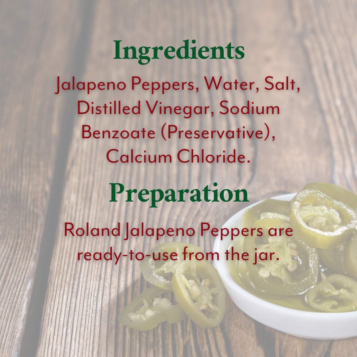 Roland Slice Jalapeno Peppers, 128-Ounce Jar (Pack of 2)