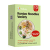 Hethstia Konjac Noodles Variety Pack - 10 Pack Shirataki Noodle with Fettuccine, Angel Hair, Spaghetti, and Rice Shapes, Keto, V