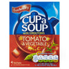 Original Batchelors Cup a Soup Tomato Vegetables with Croutons Imported From The UK England Creamy Tomato Vegetable Soup Chunky 