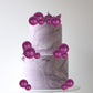 24 Pcs Glitter Ball Cake Toppers Balls Cupcake Toppers Foam Ball Shaped Cake Picks Mini Balloon Cake Insert Decoration For Weddi
