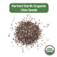 Perfect Earth Chia Seeds - Organic, Gluten-Free, Allergen-Free, Vegan, Keto-Friendly, High In Omega-3, Iron & Protein. For Healt