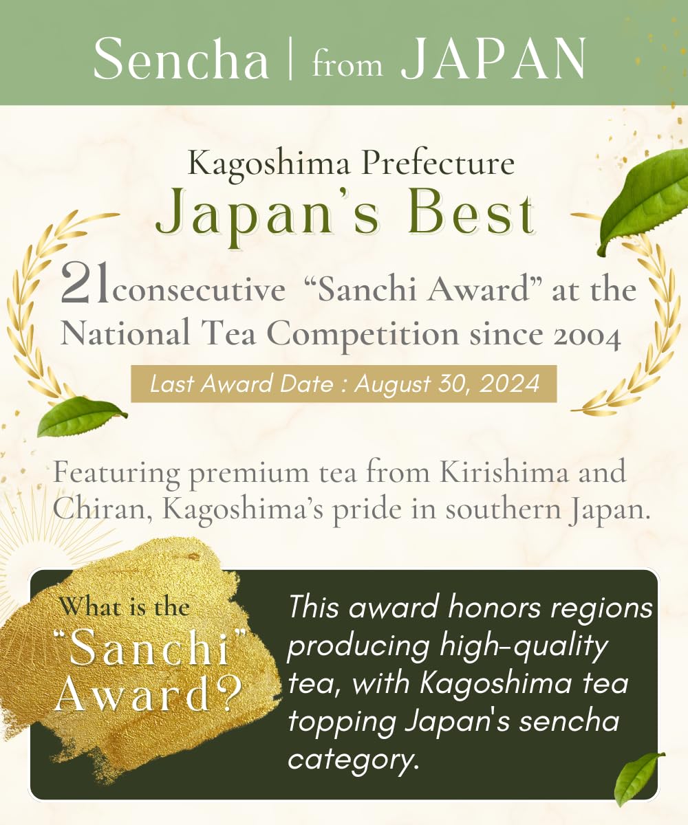 Misty Leaf, Organic 1St Flush Sencha, Loose Leaf Japanese Green Tea (2.82Oz)