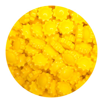 NCS Yellow Sunshine Edible Candy Sprinkles, 8 ounces - Great for Cupcakes, Cookies, Cakes, Cakes Pops, Donuts