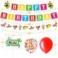 Mexican Themed Birthday Party Supplies, Fiesta Birthday Banner And Cake Topper, Taco Party Decorations For Kids