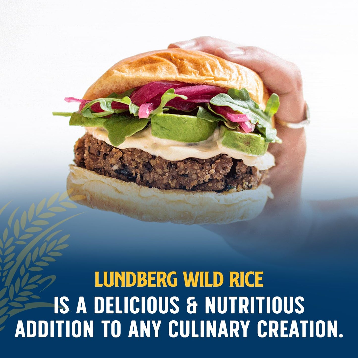 Lundberg Organic Wild Rice - 100% Natural California Cultivated Black Wild Rice for Healthy Meals, Vegan Food, Gluten-Free Rice,