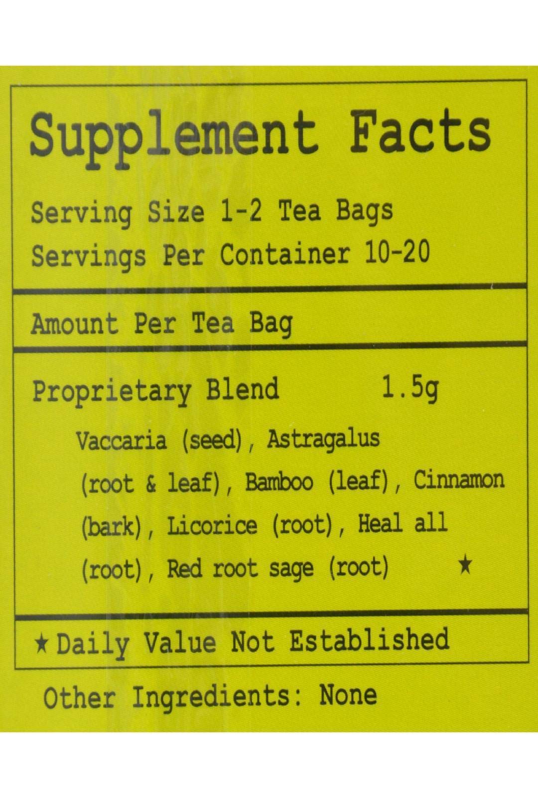 Health King Tea - Prostate Health, 20 Count