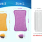 Upstar Cleaning Sponges For Kitchen, Non-Scratch Microfiber Scrub Sponges For Dishes, Bathroom And Multi-Pupose, Size L Pack Of