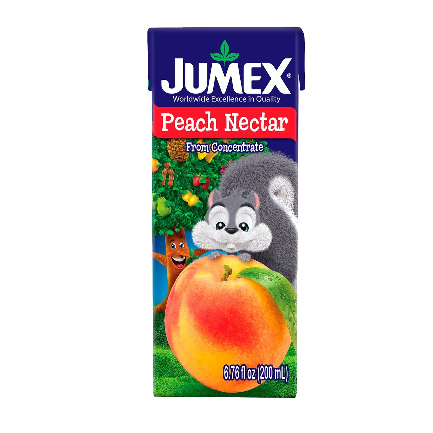 Jumex Peach Nectar Three-Pack, 6.76 Fl Oz Each, Pack of 24, Model 5193, Peach Flavor