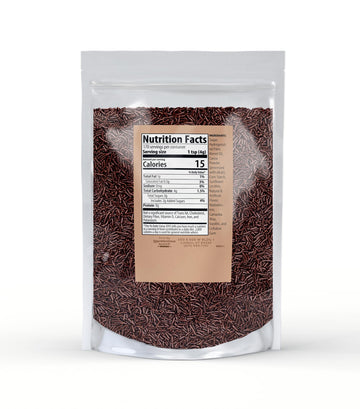 Chocolate Sprinkles, Made With Real Cocoa, Decorative Dessert Topping, Made In The Usa (1.5 Lb)