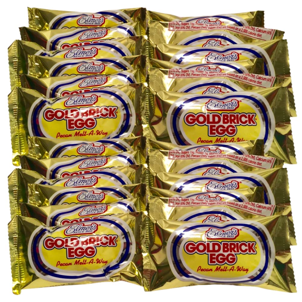 Elmers Gold Brick Eggs (24 Individual Eggs)