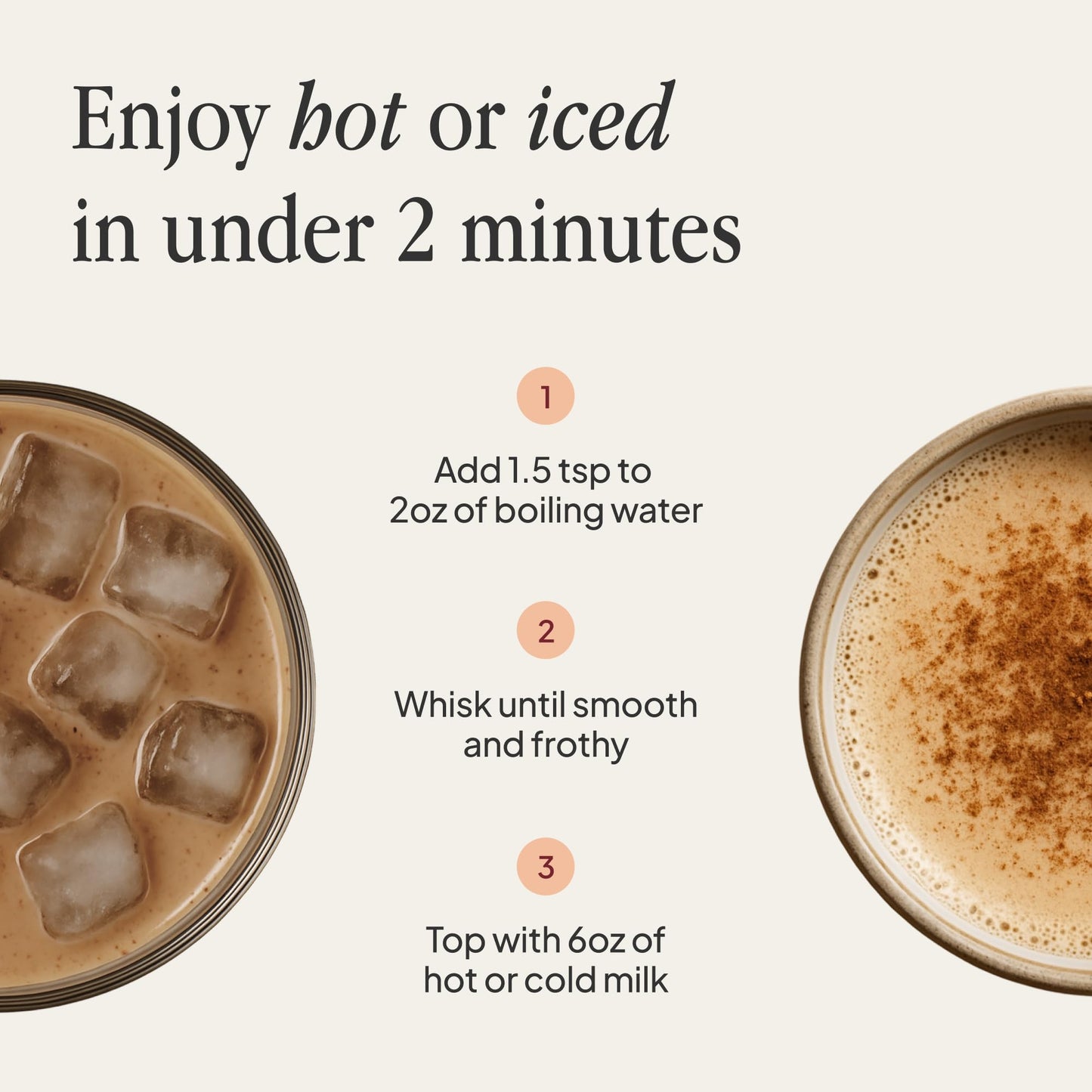 Morning Made Original Chai Latte Powder Mix | Organic Black Tea & Spice Blend  Low-Caffeine Coffee Alternative | Sweetened  Vegan  Dairy-Free  Gluten-Free | 10.6oz (60 Serves).