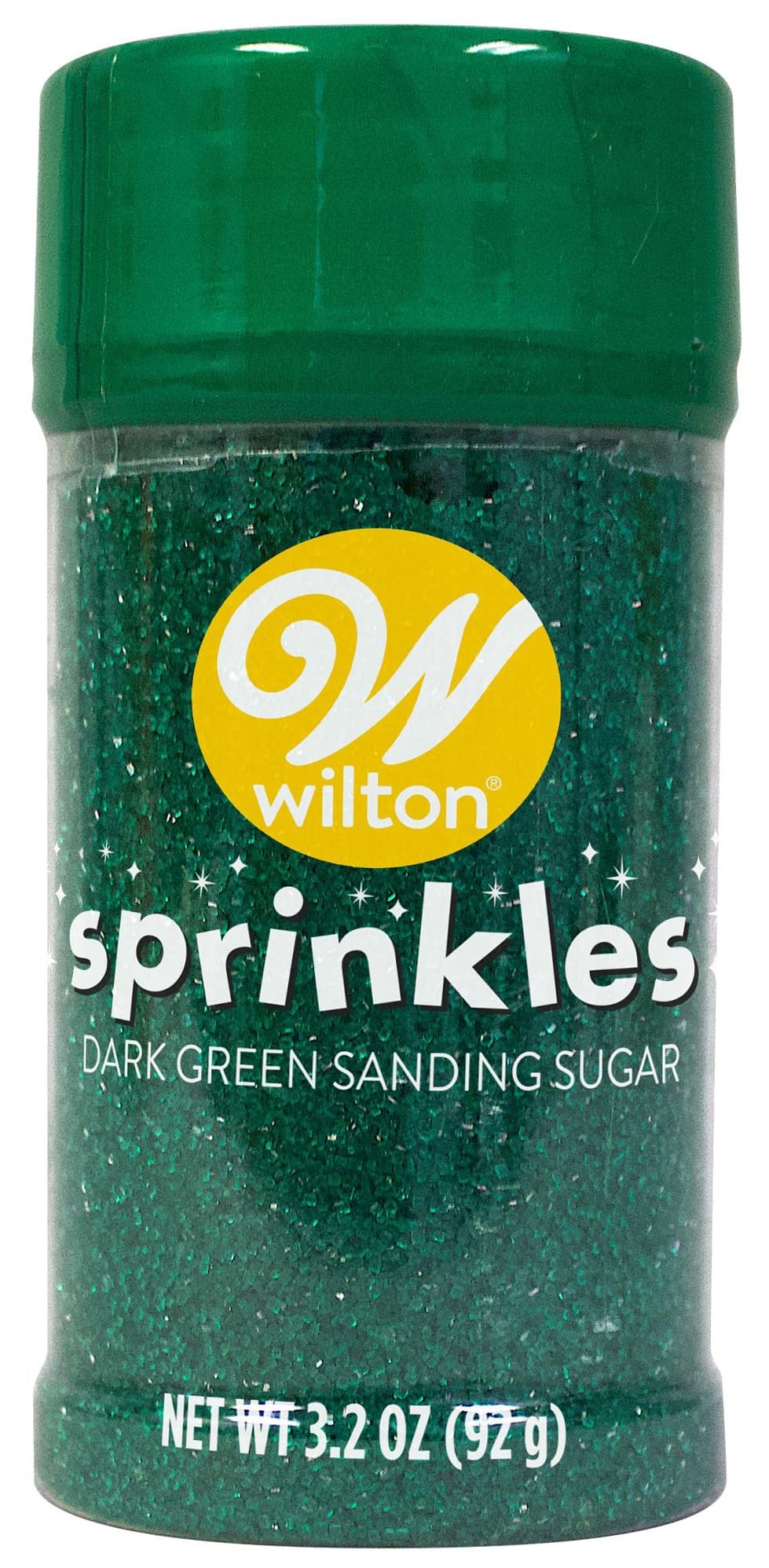 Wilton Sugar Sprinkles 3.25oz-Dark Green