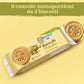 Mulino Bianco Biscuits, Pistachio Cream Filled, 168G