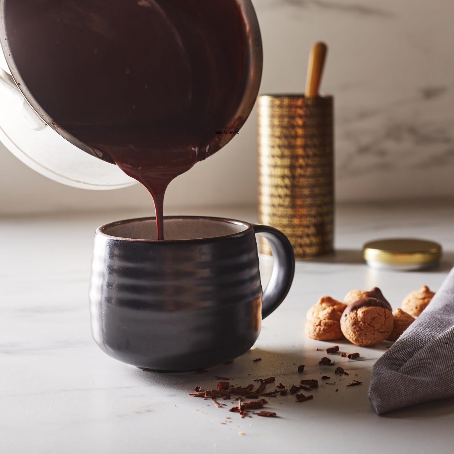 Franzese Italian Traditional Hot Cocoa Mix - Imported From Italy, 9 Ounce Tin, Gluten-Free, Non-Gmo, Enjoy As Gourmet Sipping Ch