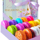 Leilalove Macarons - Paris18 Macarons With Dozen Flavors - Box Varies In Color