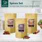 Soeos Cinnamon Sticks Bulk + Star Anise Whole + Whole Cloves Bulk, 4oz Each, All Natural, No Preservative, Spice Sets, Starter S