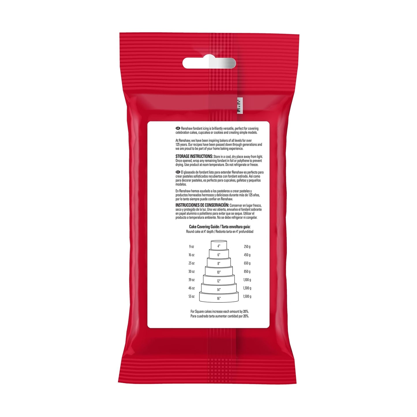 Renshaw Green Fondant Icing for Cake Decorating - Ready to Roll, Edible Fondant for Cupcakes, Cookies, & Cake Decoration, Smooth