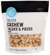 Happy Belly Cashew Halves & Pieces, Roasted & Salted, 16 Ounce