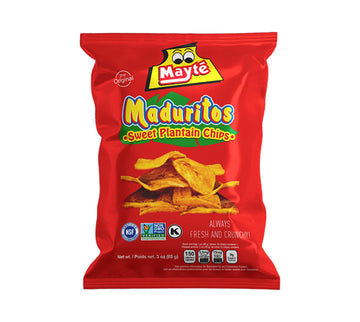 Mayt   Sweet Potato Chips | Sweet Plantain Chips | 3 Oz Snacks | Non Gmo | Gluten Free Snacks | Kosher