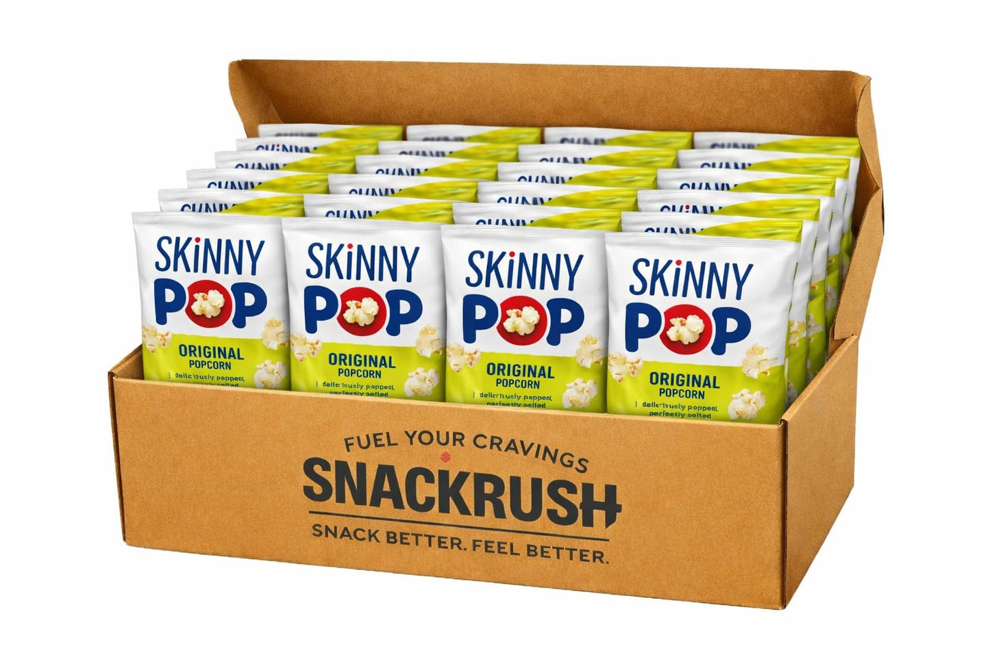 Original Popcorn Snack Variety Pack, 27 Count Individual Bags - Light Crunchy Popped Snack Assortment, On-the-Go Packs, Lunchbox