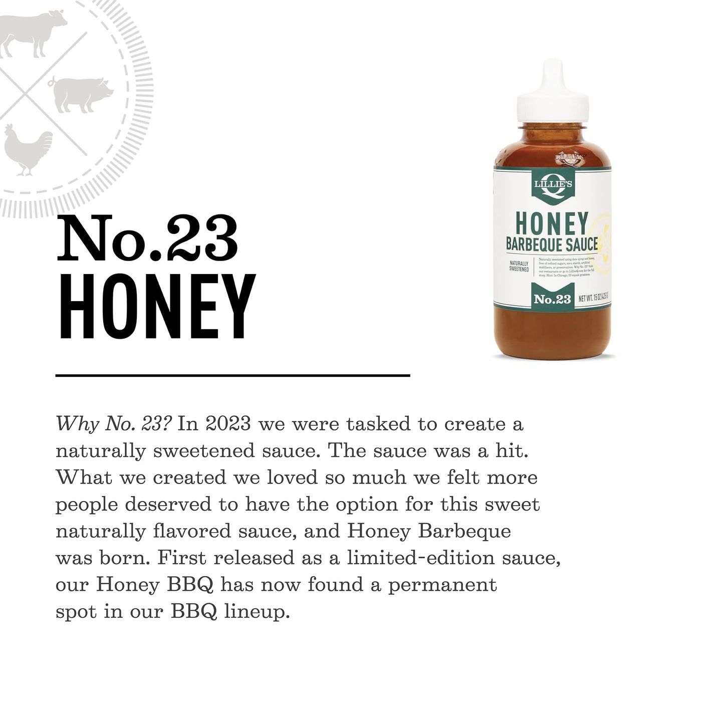 Lillies Q - Honey BBQ Sauce  Gourmet Sweet BBQ Sauce  enhanced Ingredients  Made with Gluten-Free Ingredients (15 oz  2-Pack)