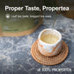 100% Propertea Organic Green Tea Bags, 100 Count Eco-Friendly Tea Bags, Classic Taste, Caffeinated, Rich In Antioxidants, Resealable Pouch