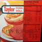 Taylor Pork Roll 6 Ounces Pre-Sliced (12 Pack)
