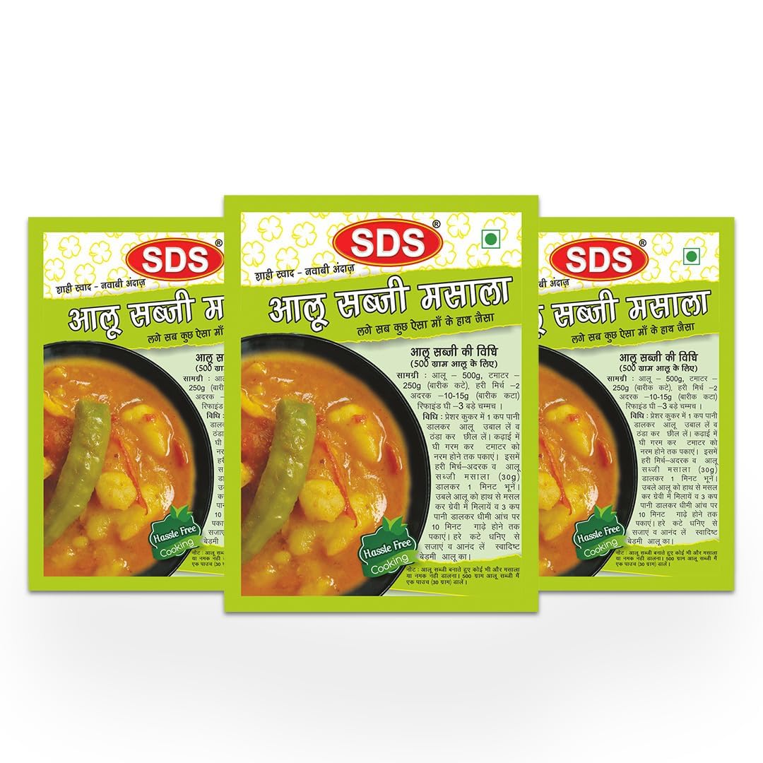 Sds Aloo Sabzi Masala 60Gm-Pack Of 3