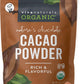 Viva Naturals Organic Cacao Powder  8 oz - Unsweetened Cocoa Powder With Rich Dark Chocolate Flavor  Perfect for Baking & Smoothies - Certified Vegan  Keto & Paleo  Non-GMO & Gluten-Free  227 g