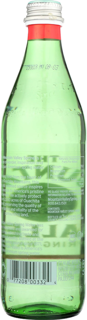 Mountain Valley Water, Water Spring, 16.9 Fl Oz