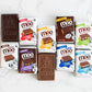 Moo Chocolates All Natural Milk Chocolate Mini Bars With Graham Cracker 0.7 Oz, 14 Ct (Pack Of 1) | 100 Calorie Snacks For On-Th